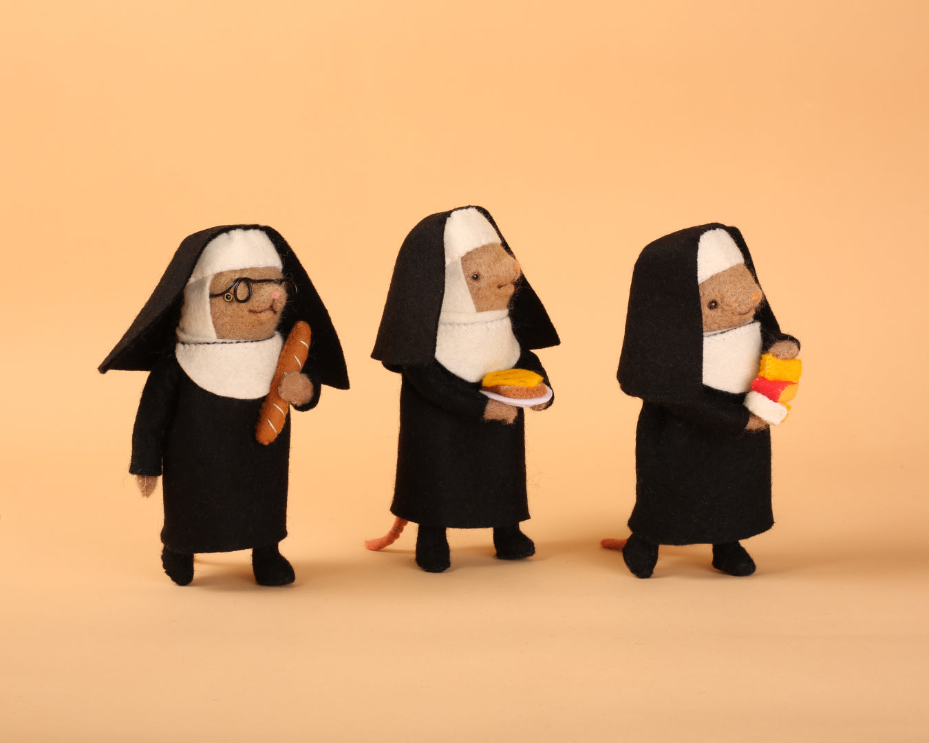 Cat Rabbit - Convent Kitchen Mouse (Cheese Stack)