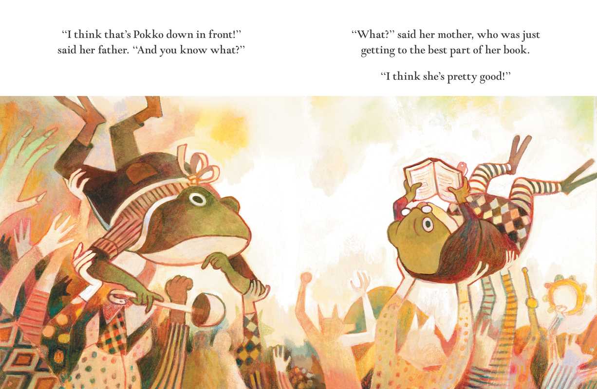 Pokko and the Drum by Matthew Forsythe: Hardcover; 64 pages / English