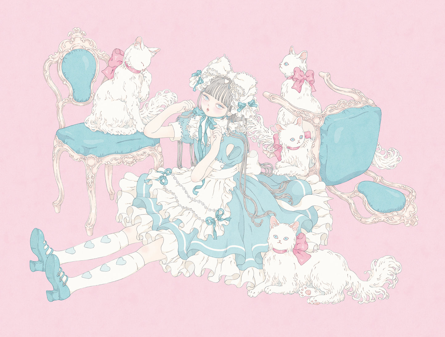 Kira Imai - Curios (Framed) Print