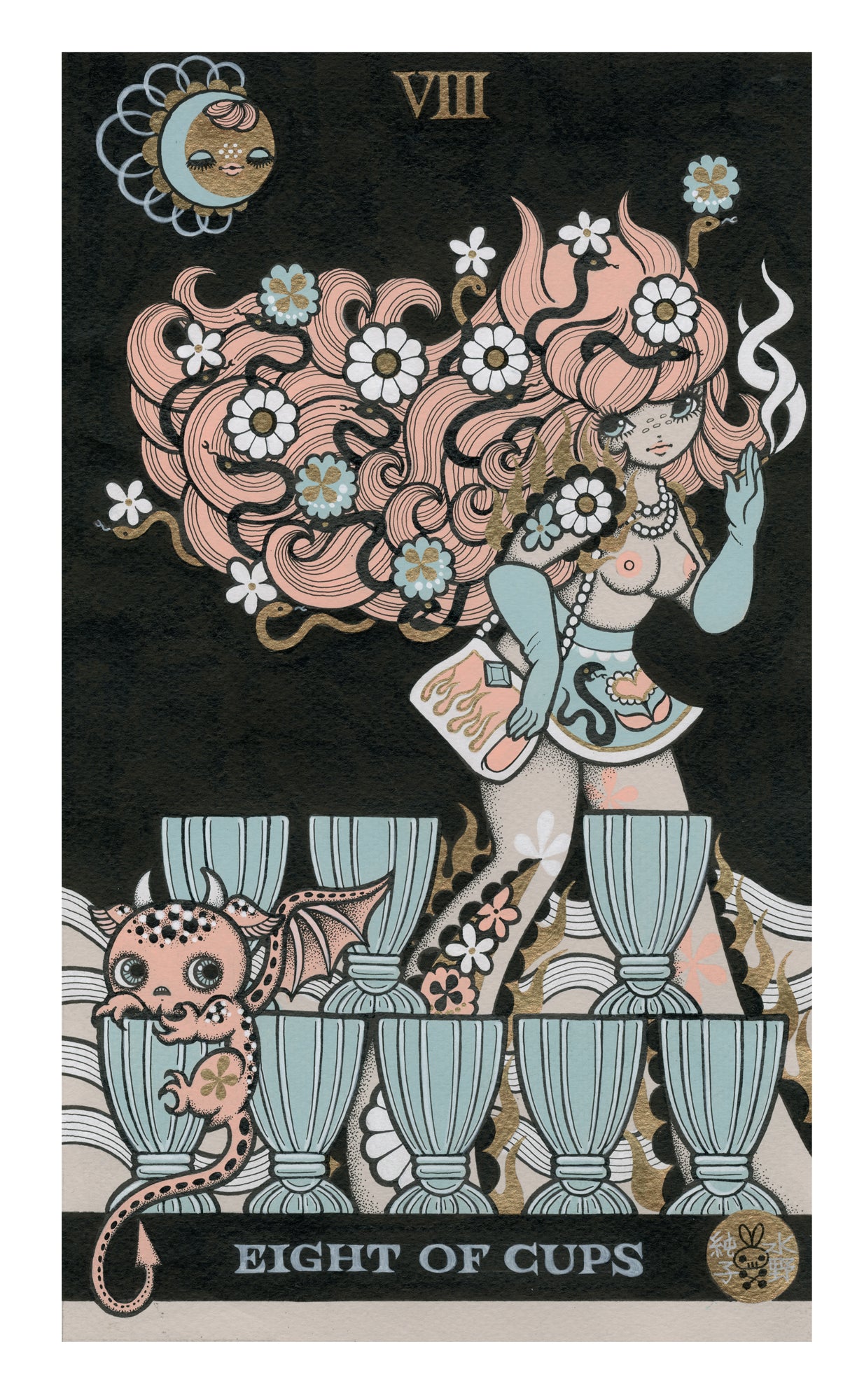 Junko Mizuno - Eight Of Cups: Miss Alice Cooper