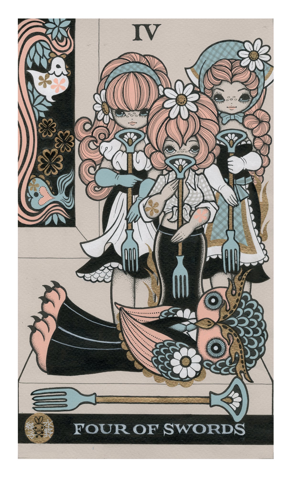 Junko Mizuno - Four Of Swords: Country Girls