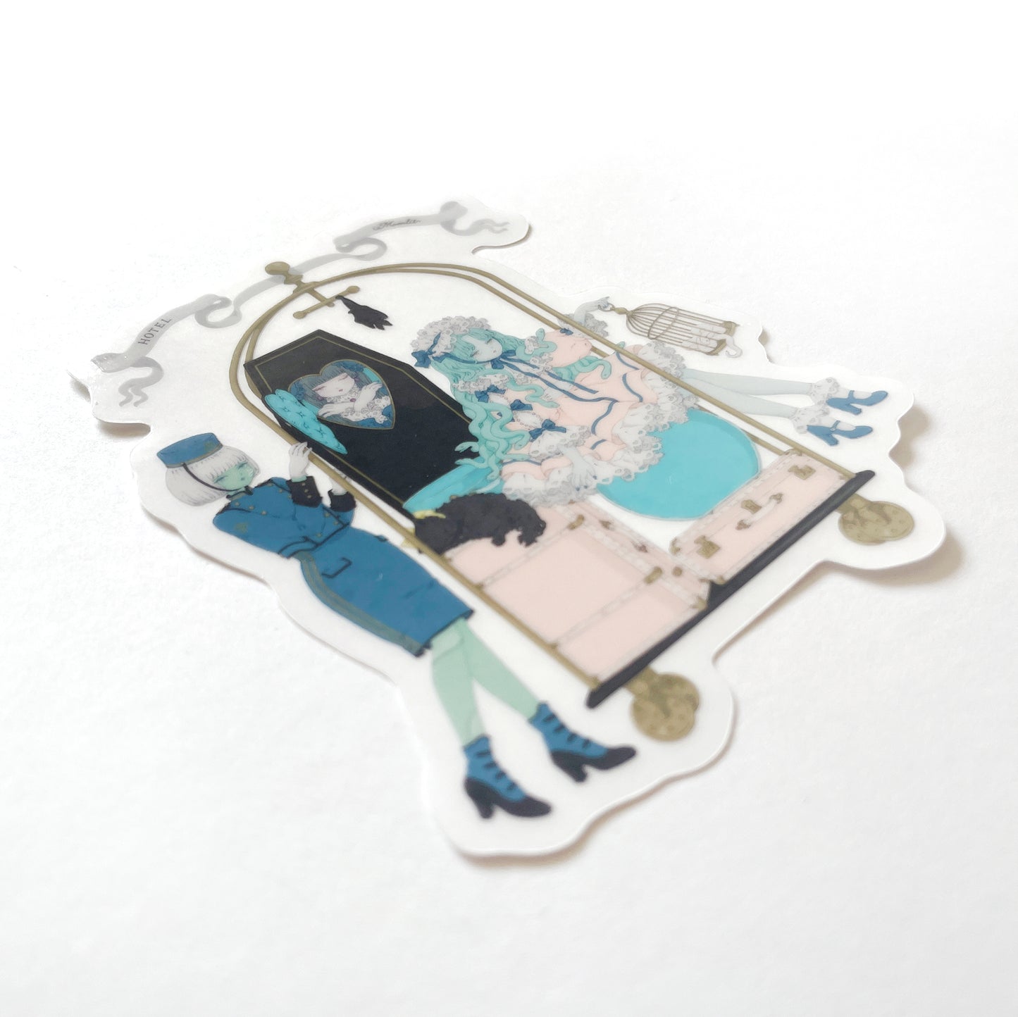 今井キラ - ホテルムーンリットステッカー