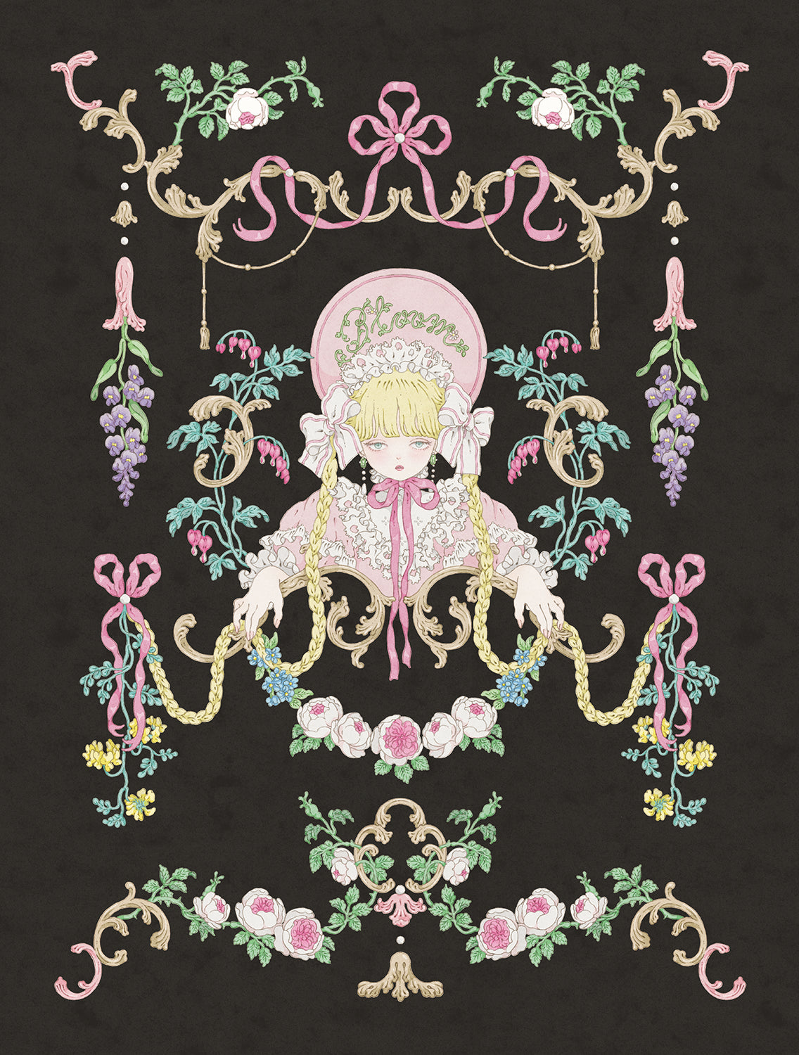 今井キラ - ジャルダン(額入り)プリント