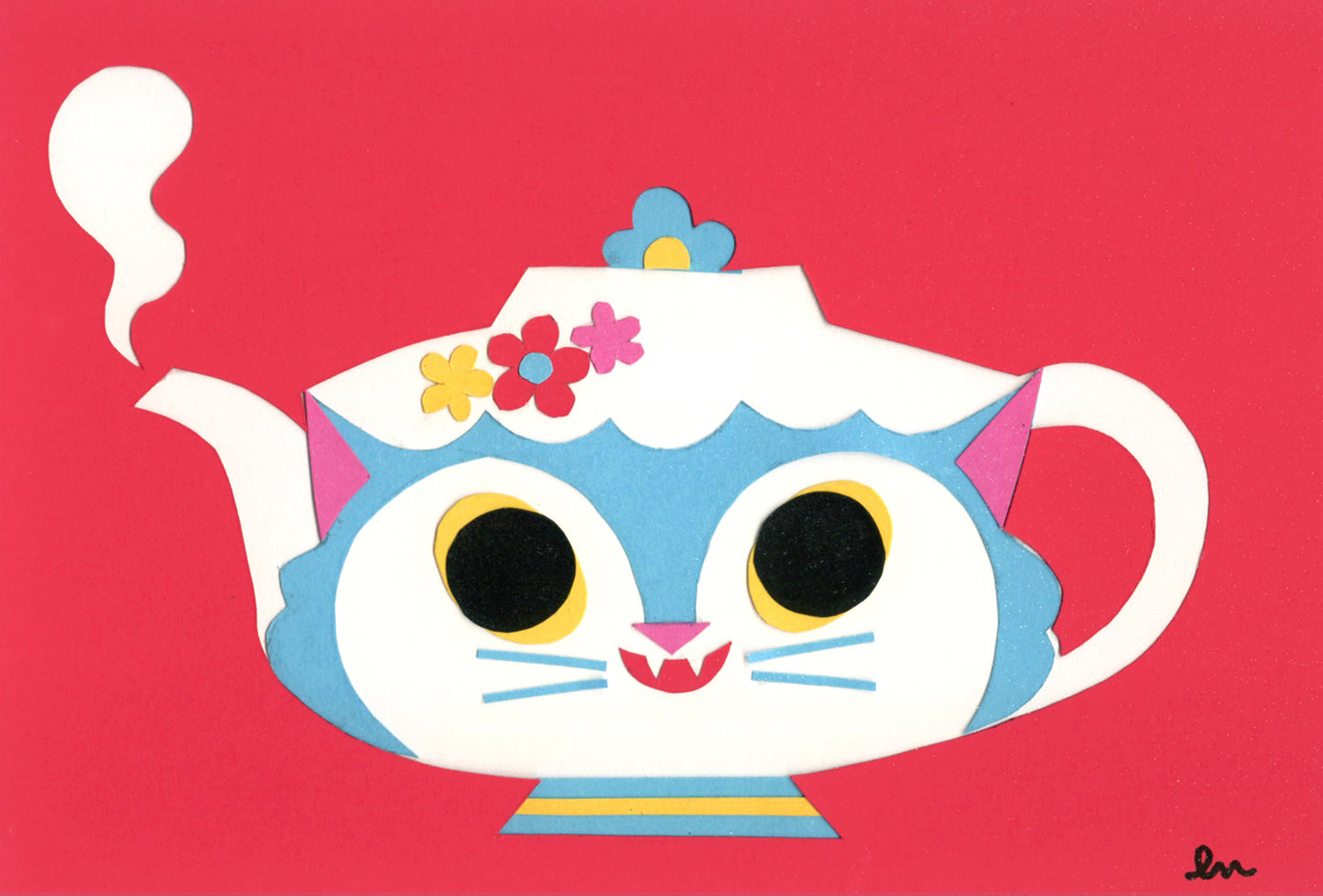 Lydia Nichols - It's High Time for Tea Time (Cat Teapot)