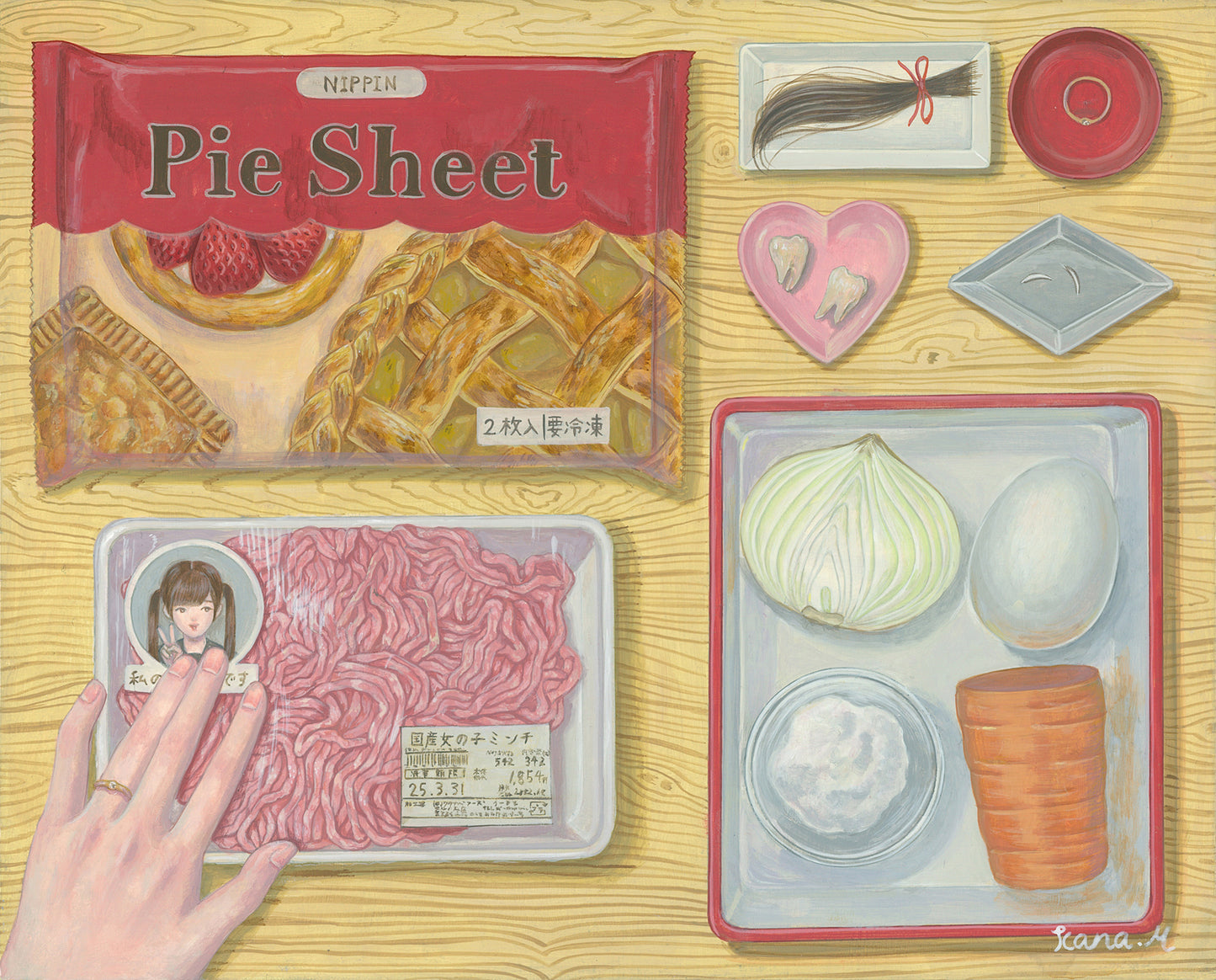 Kana Miyamoto - Meat Pie Ingredients