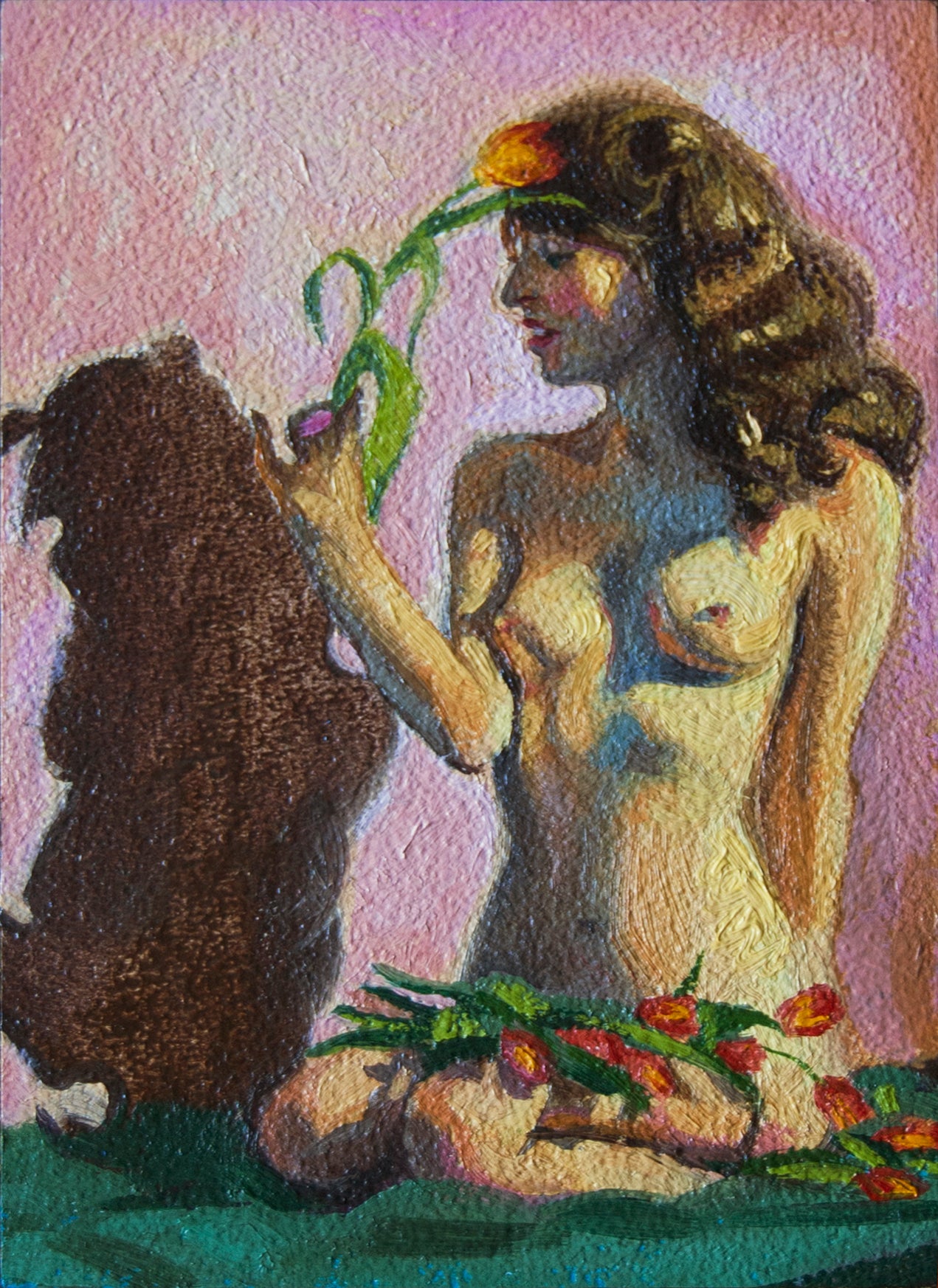 Zienna Brunsted Stewart - Of Curls and Flowers