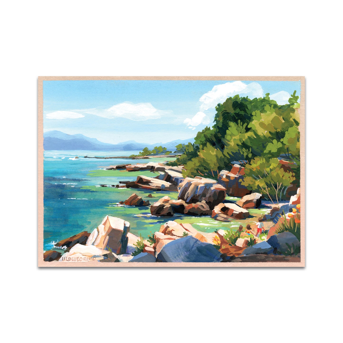 P10 - Lilblueorchid Postcard 3