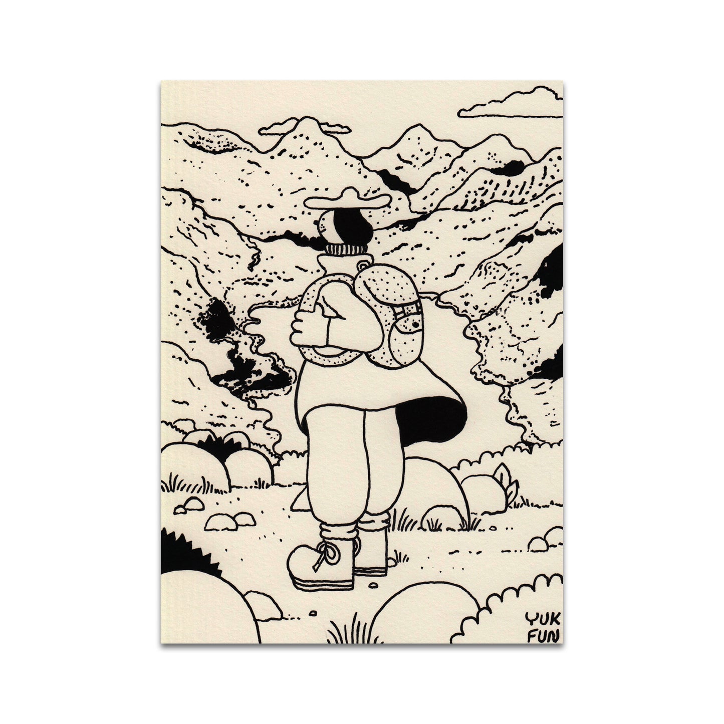 P10 - YUK FUN Postcard 7