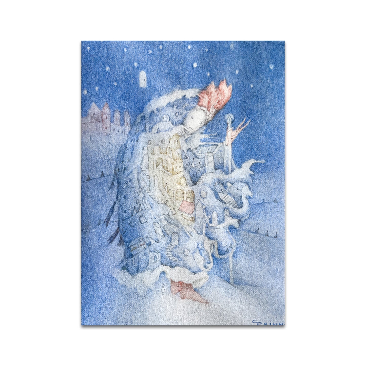 P9 - キャロリン・リアリー・プリン ポストカード 2