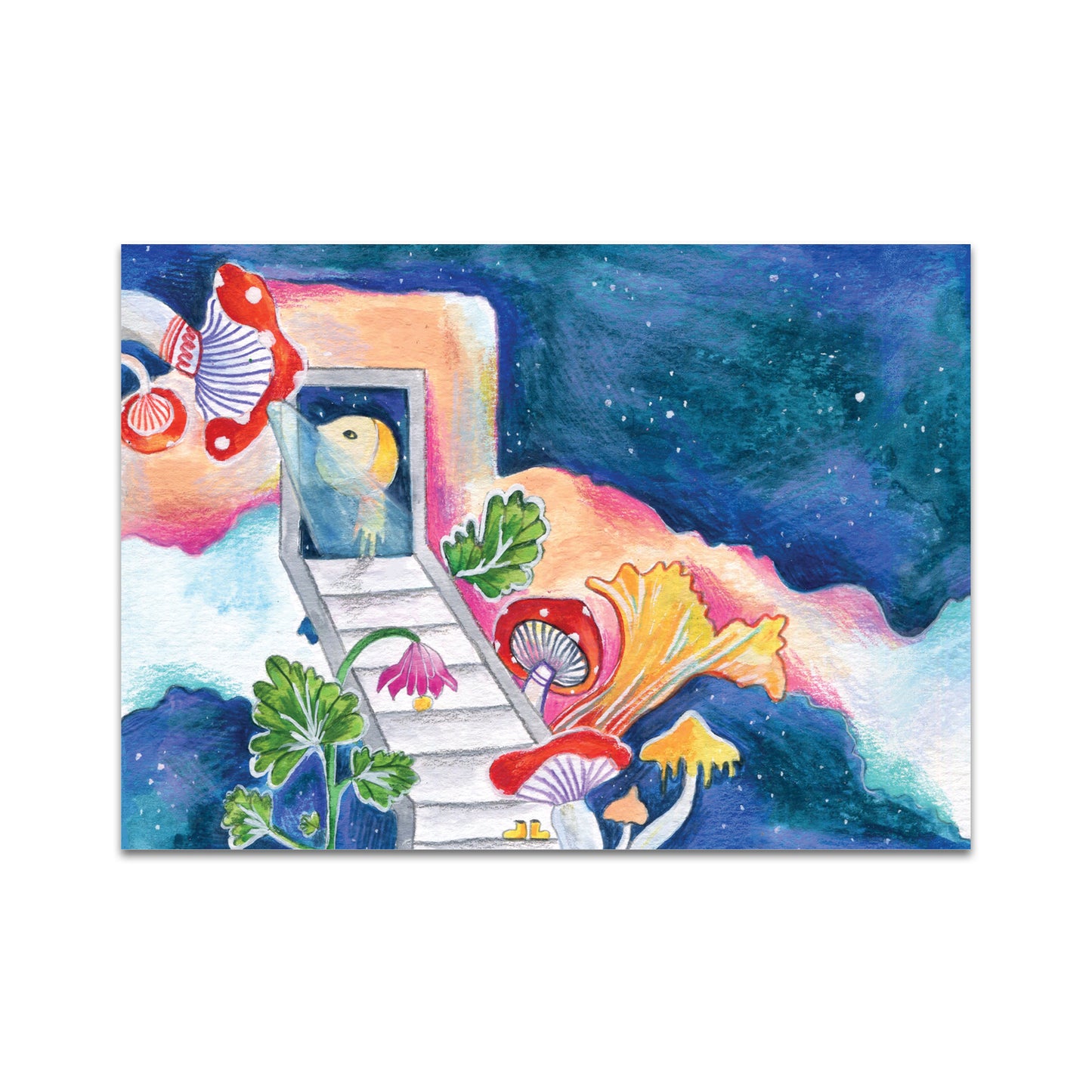 P9 - アデル・ヴァーリンデン ポストカード 1