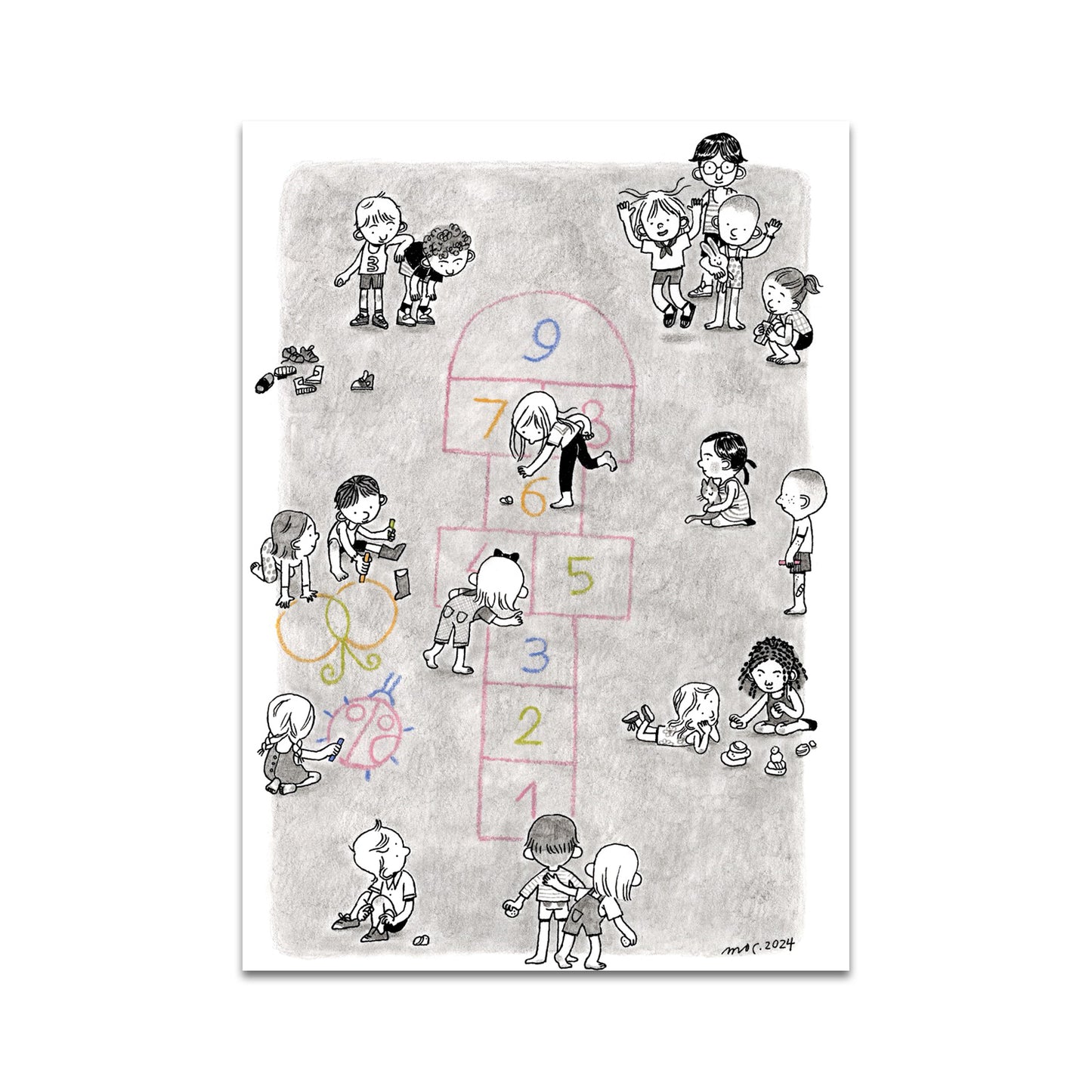 P9 - モッキュレポストカード5