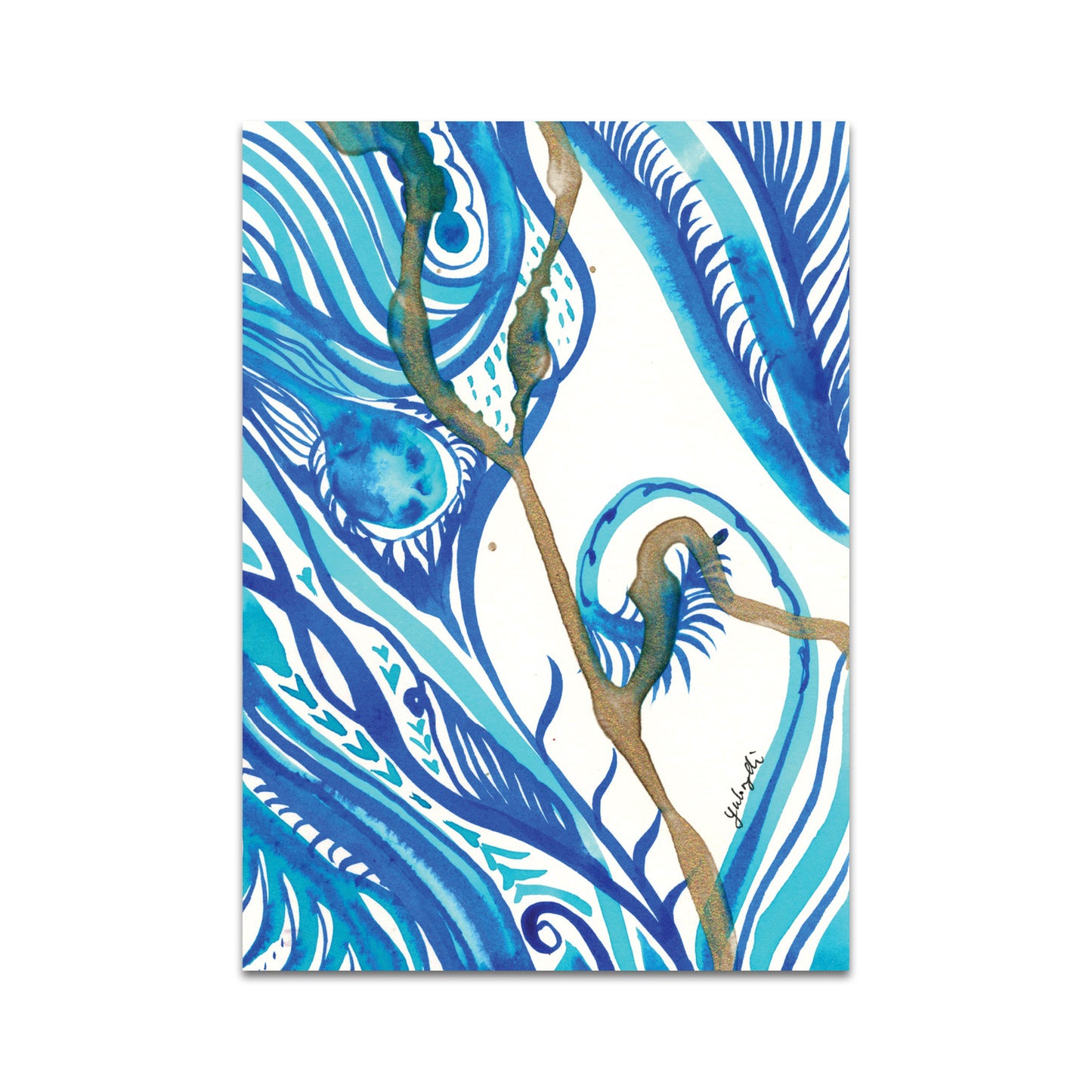 P9 - ユロン・リ ポストカード 3