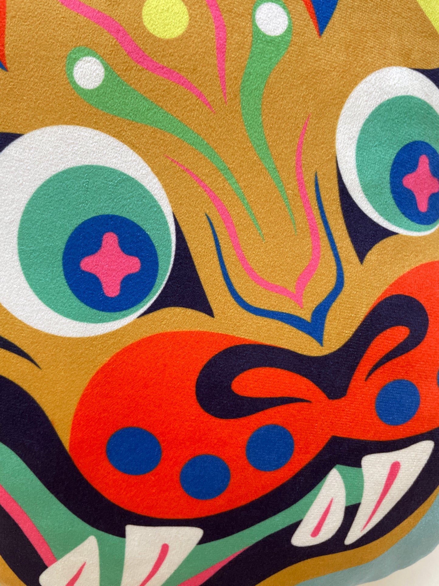 Stevie Shao - 20" Star Tiger Pillow