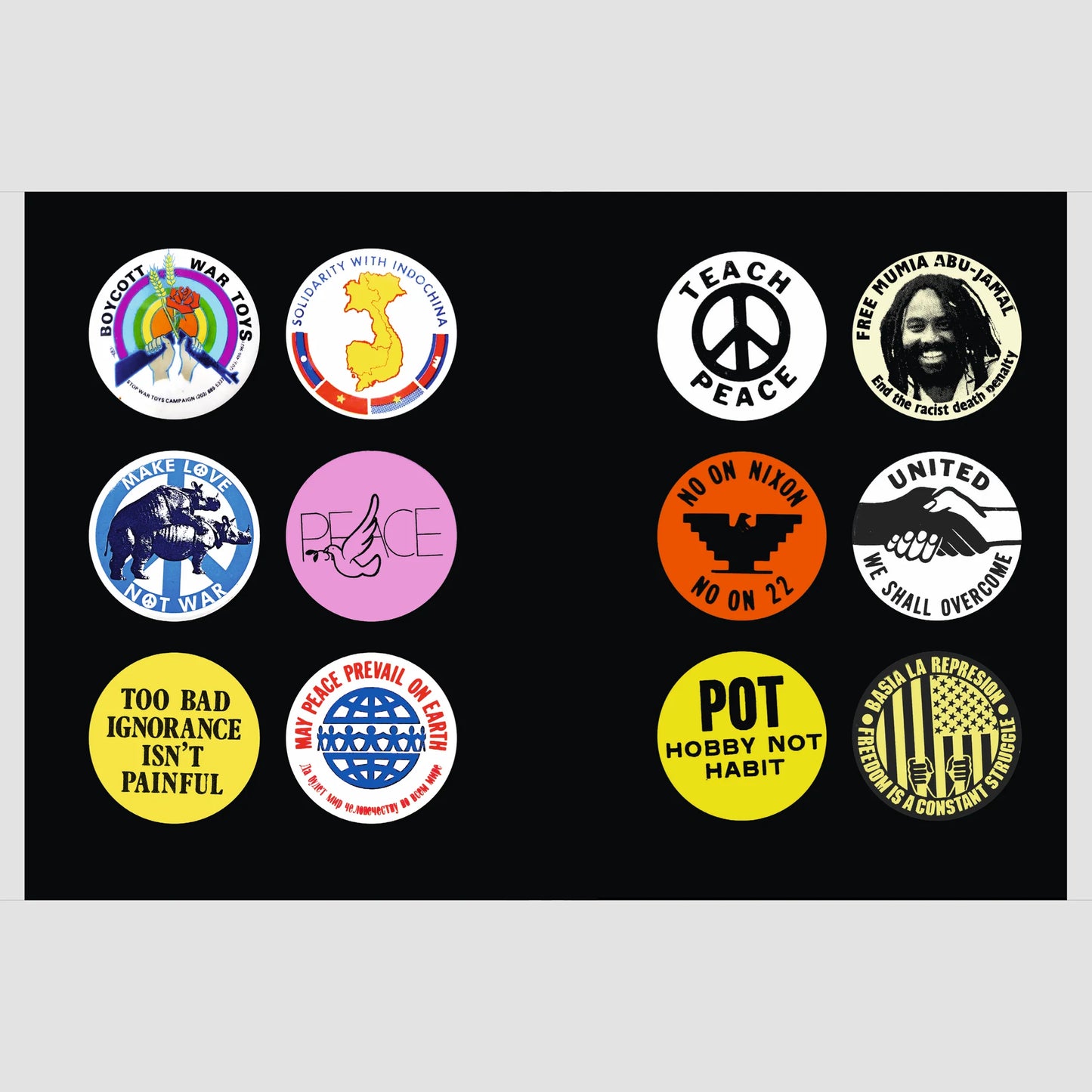 Political Badges Book