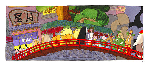 George Mager - Bath Bridge Print