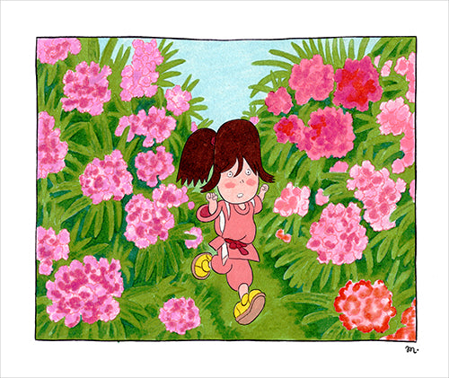 ジョージ・メイガー - 花を通してプリント