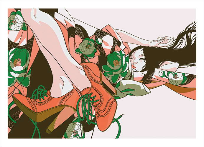 Gloria Pizzilli - Kimono 1 Print