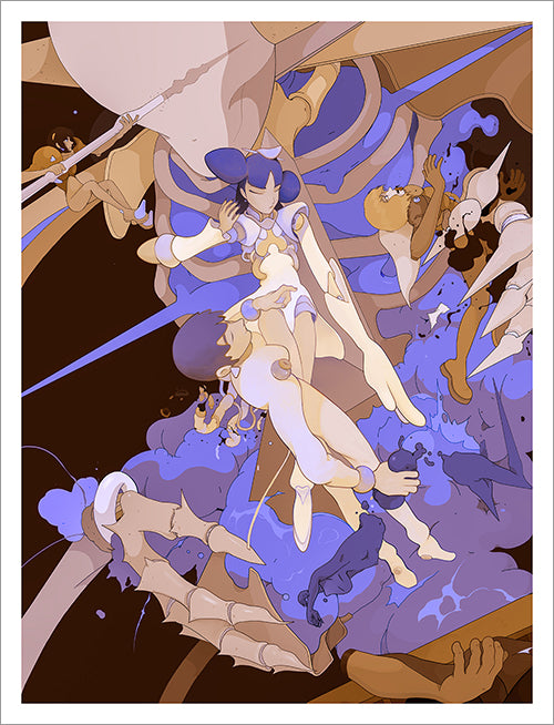 Jesus Benitezf - Big Wave Print