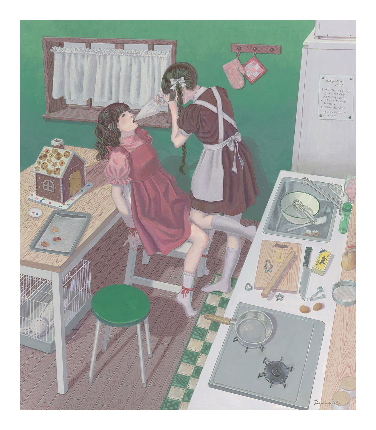 cancan 様 Kana Miyamoto - Sweet Trap Print – Nucleus Portland