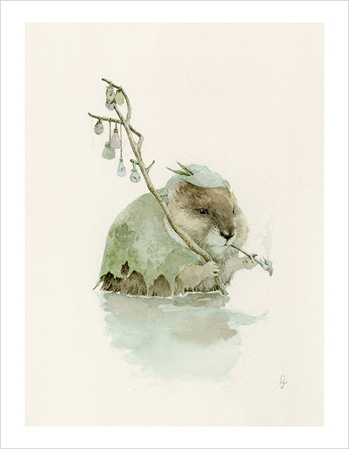 Lily Seika Jones - Muskrat Print