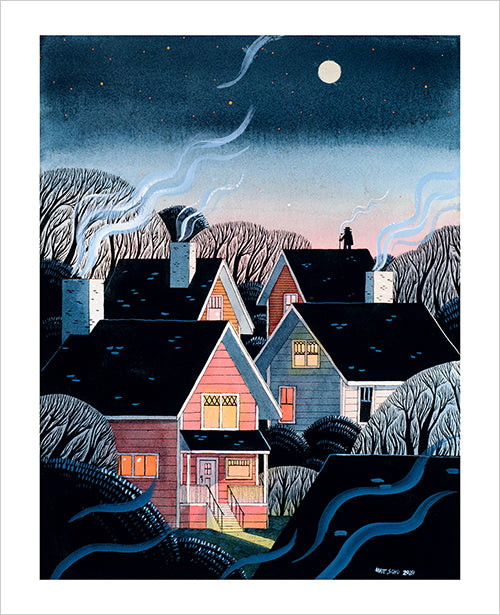 Matt Schu - Narrow Street Print