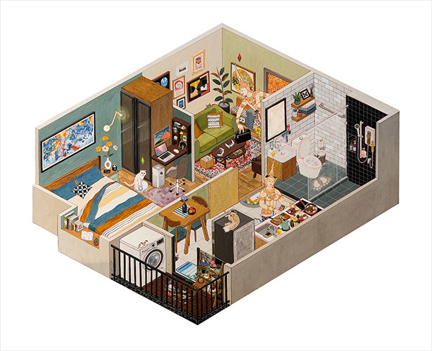 Subannakrit Krikum - Resident Sims Print