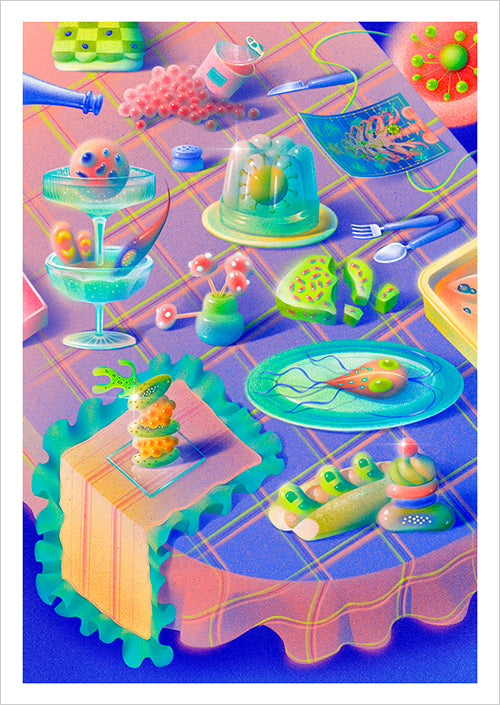 Wenjing Yang - Christmas Dinner Print