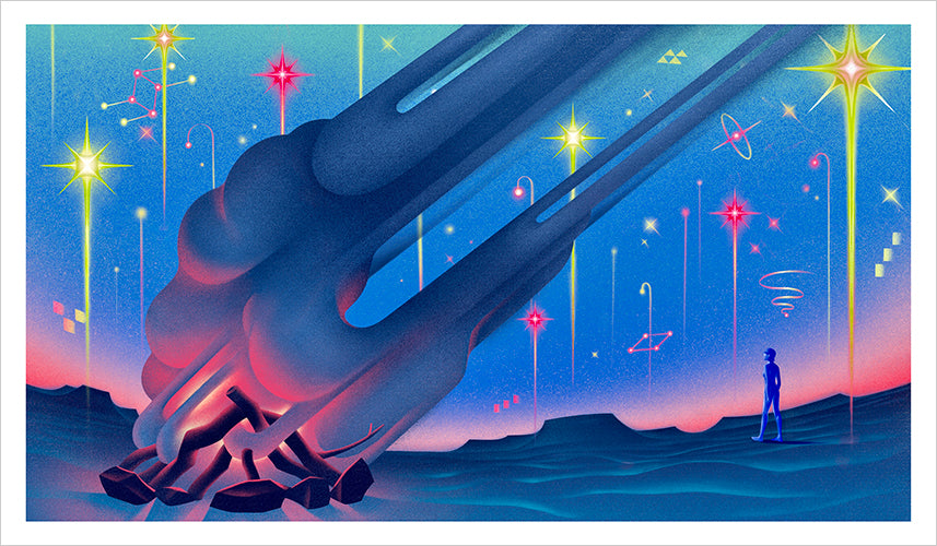 Wenjing Yang - El Cosmico Print