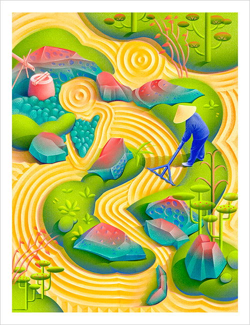 Wenjing Yang - Our Body is Our Garden Print