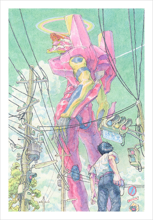 beachghost - Asuka Langley Soryu Print