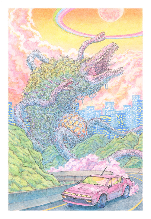 beachghost - Erika Print