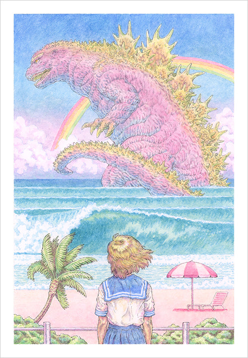 beachghost - Kaiju Dream Print