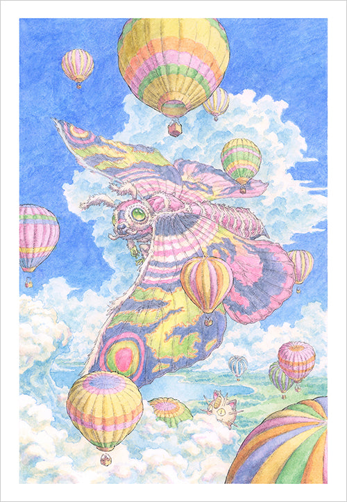 beachghost - Queen of the Monsters Print