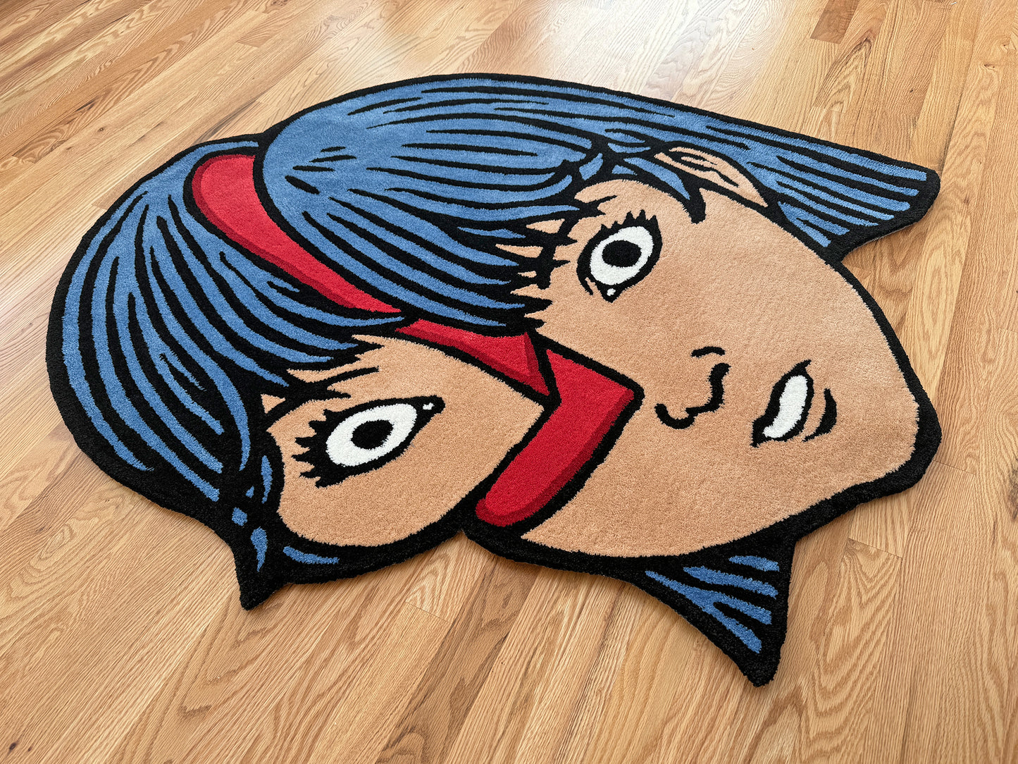 Shintaro Kago - Headache ハンドメイドタフトラグ