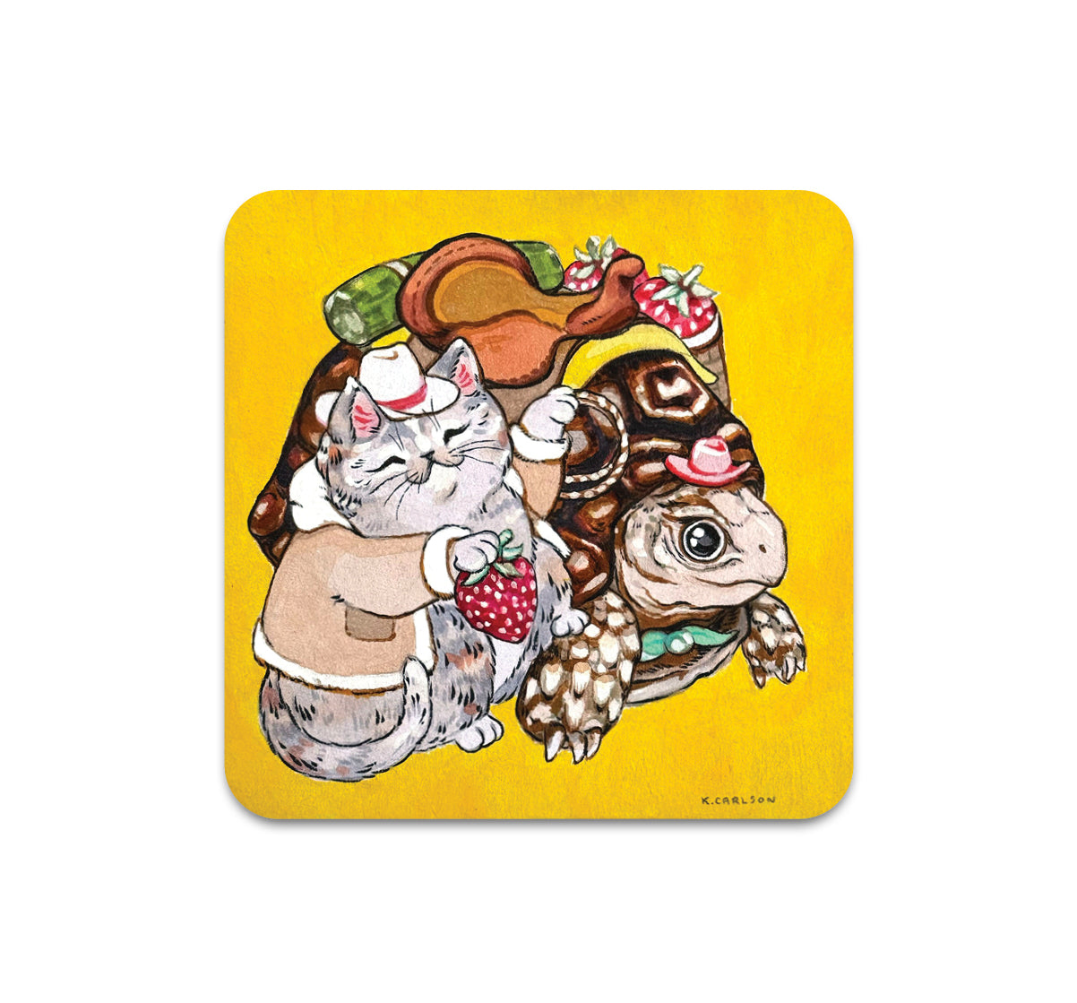 S10 Paper Puffin - Coaster 3