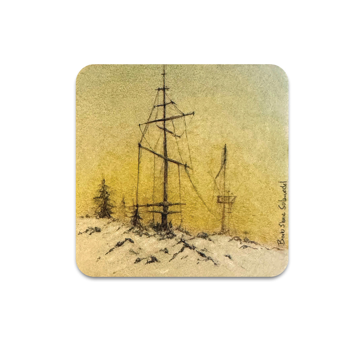 S11 Brooks Shane Salzwedel - Coaster 1