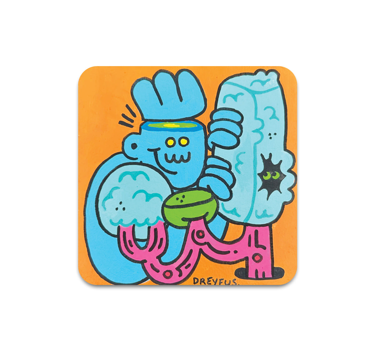S8 ドレフュス アート - コースター 2