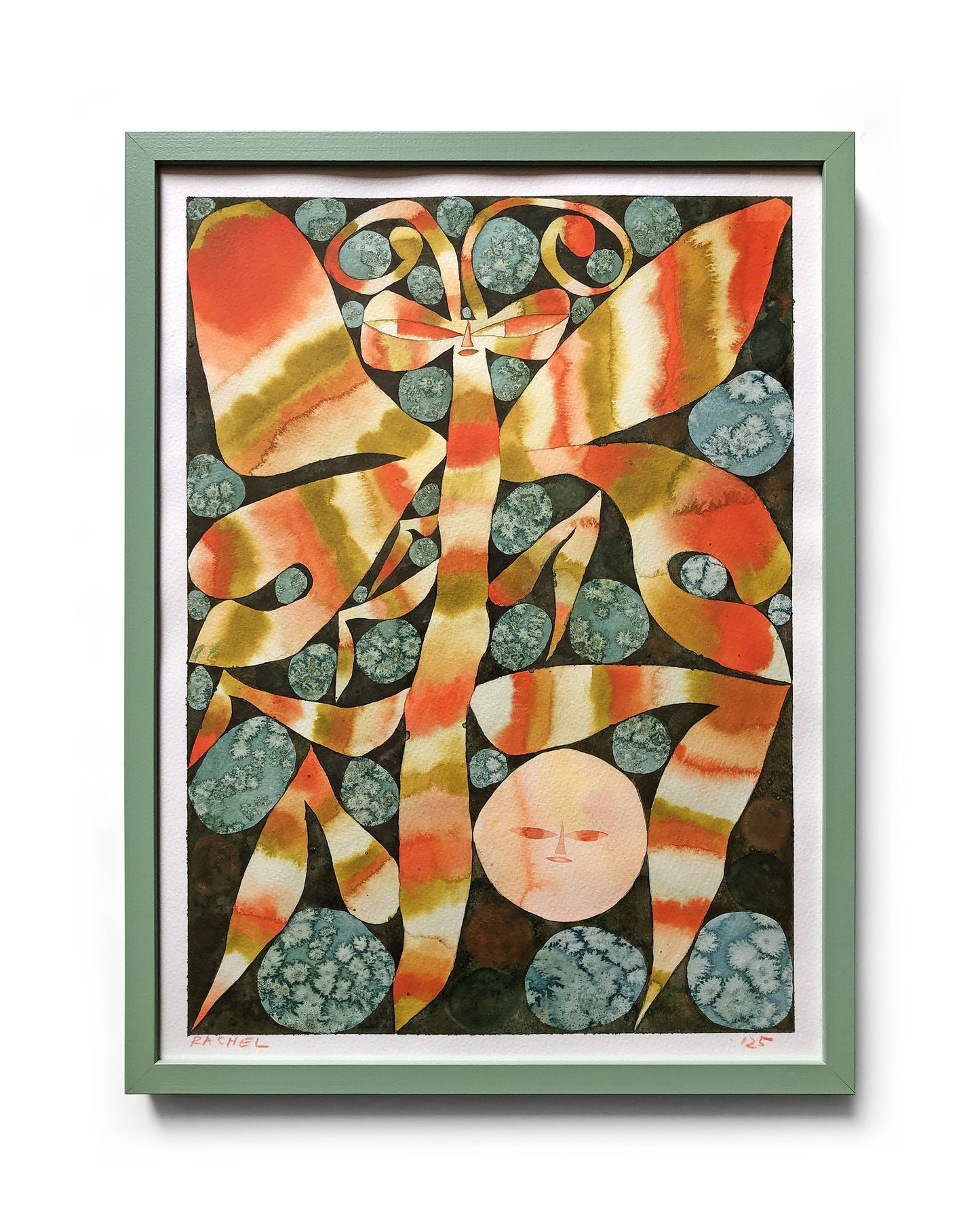 Rachel Hayden - Bryce Canyon Moth with Turquoise