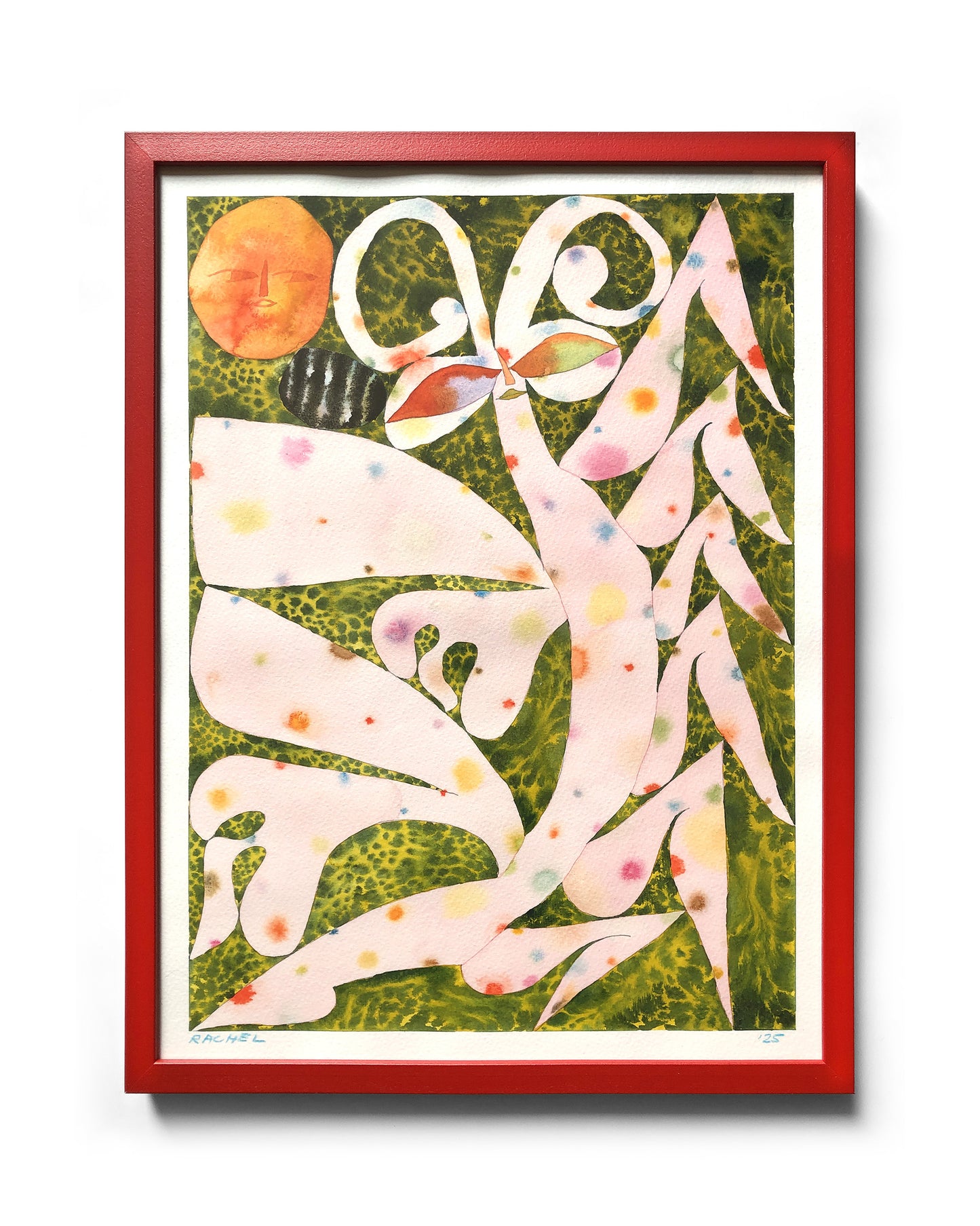 Rachel Hayden - Confetti Moth with Grass