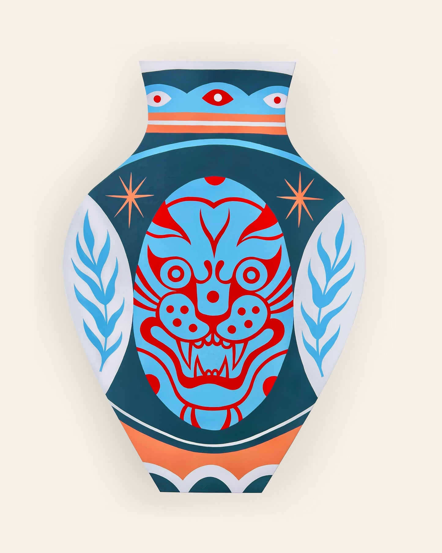 Stevie Shao - Tiger Vase