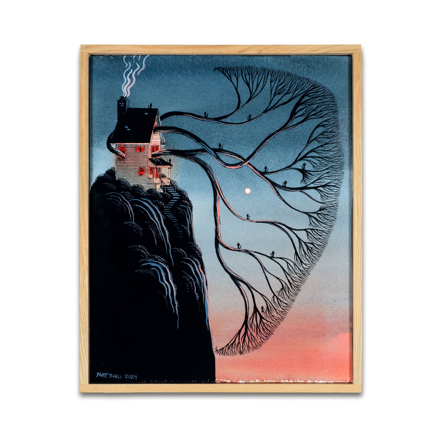 Matt Schu - Tree House on Hill 1