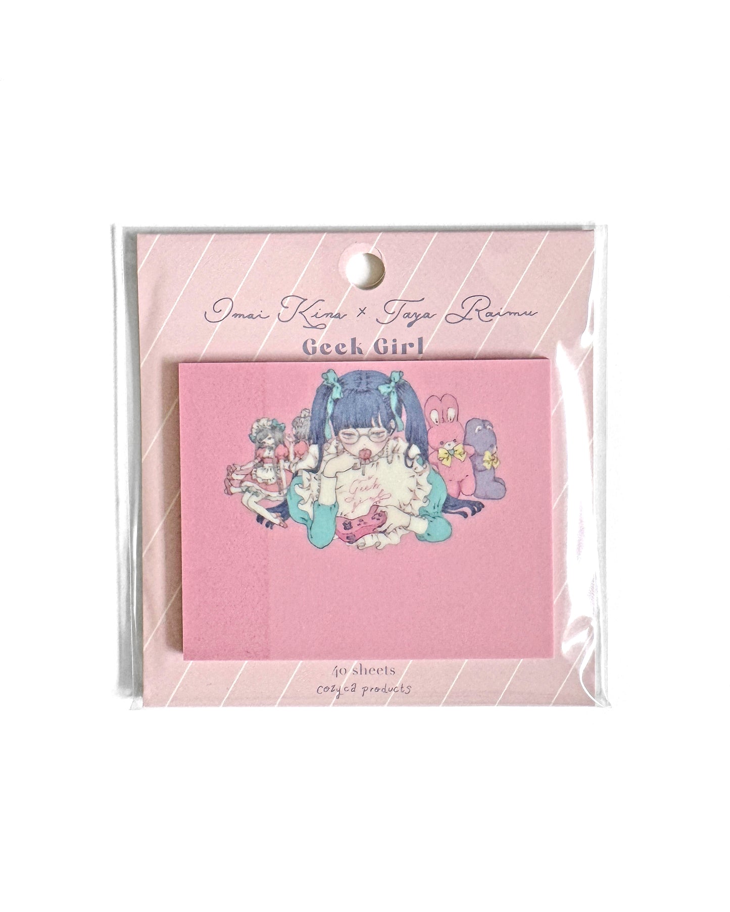 Kira Imai Geek Girl Transparent Memo