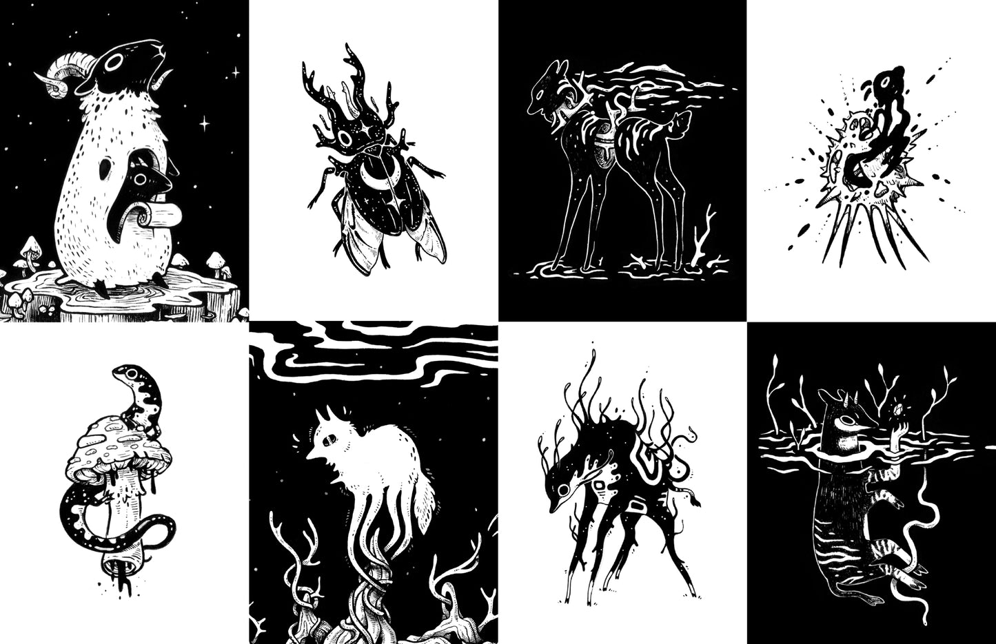 Faunwood in Ink Book