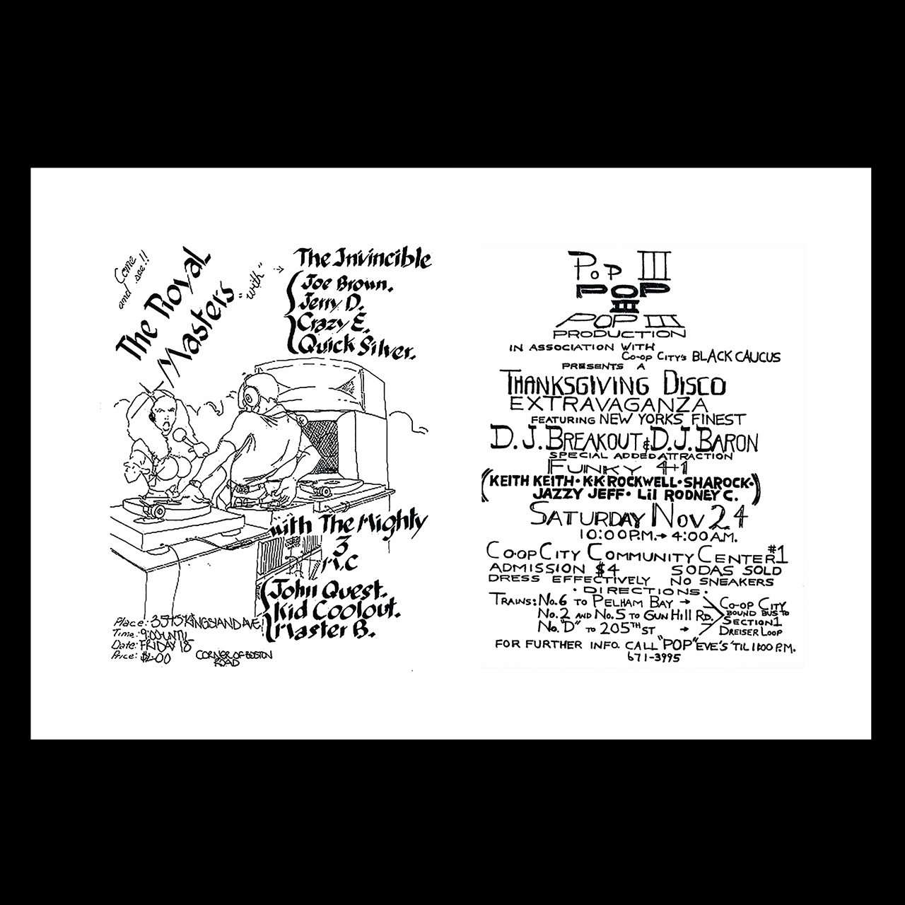 Early Hip-Hop Flyers Book