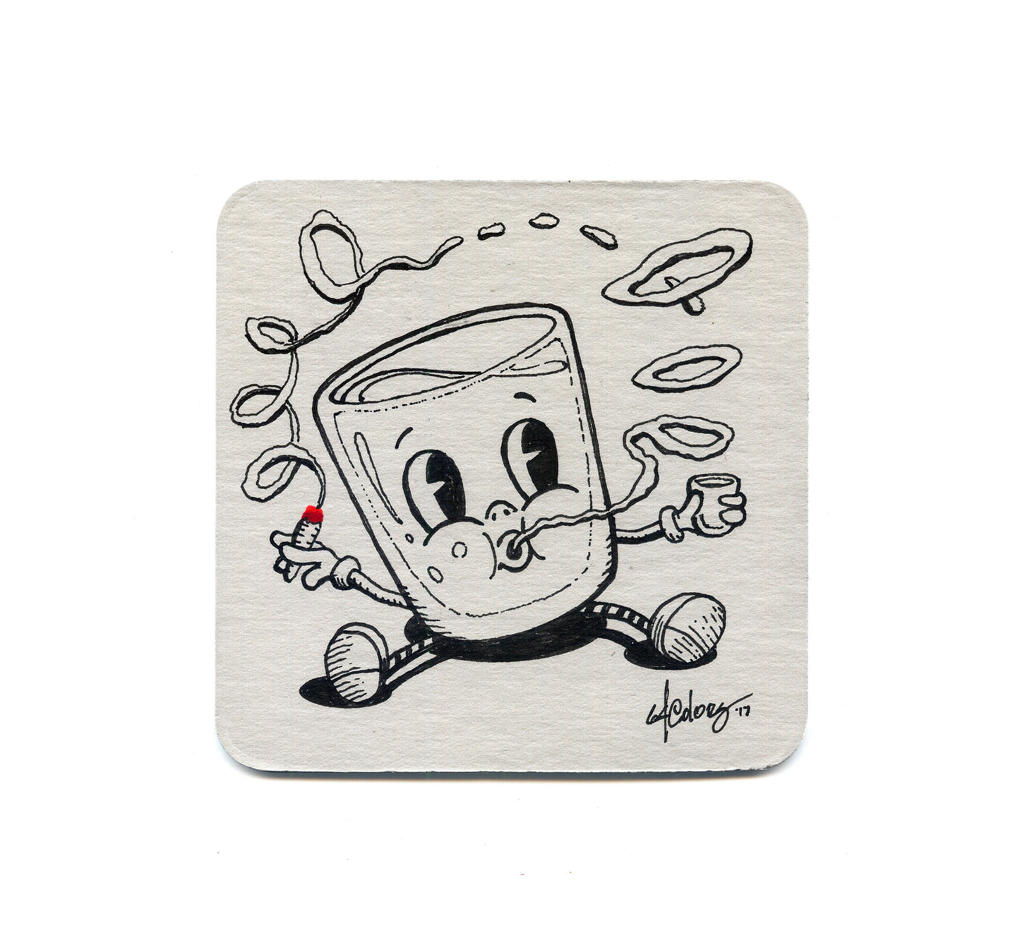 S2 64 Colors - Shot Puff 02 Coaster