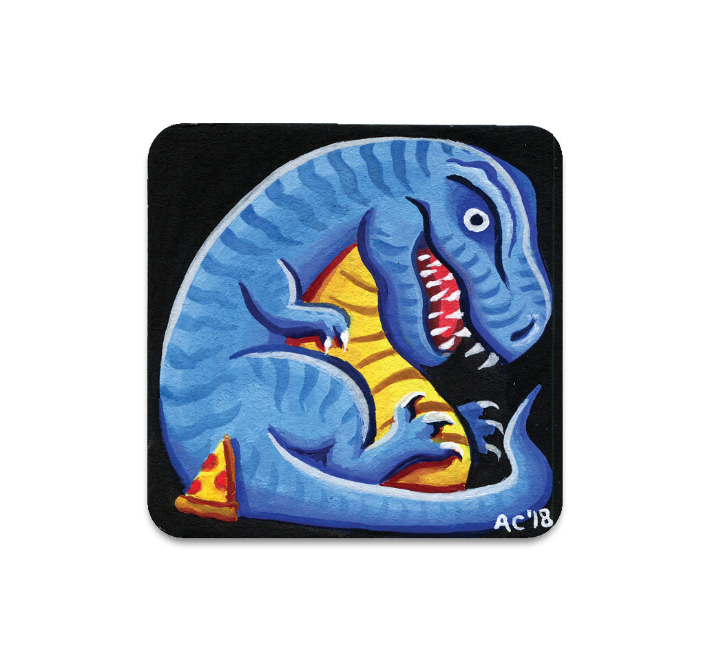 S3 Alex Chiu - Rex With Pizza Coaster