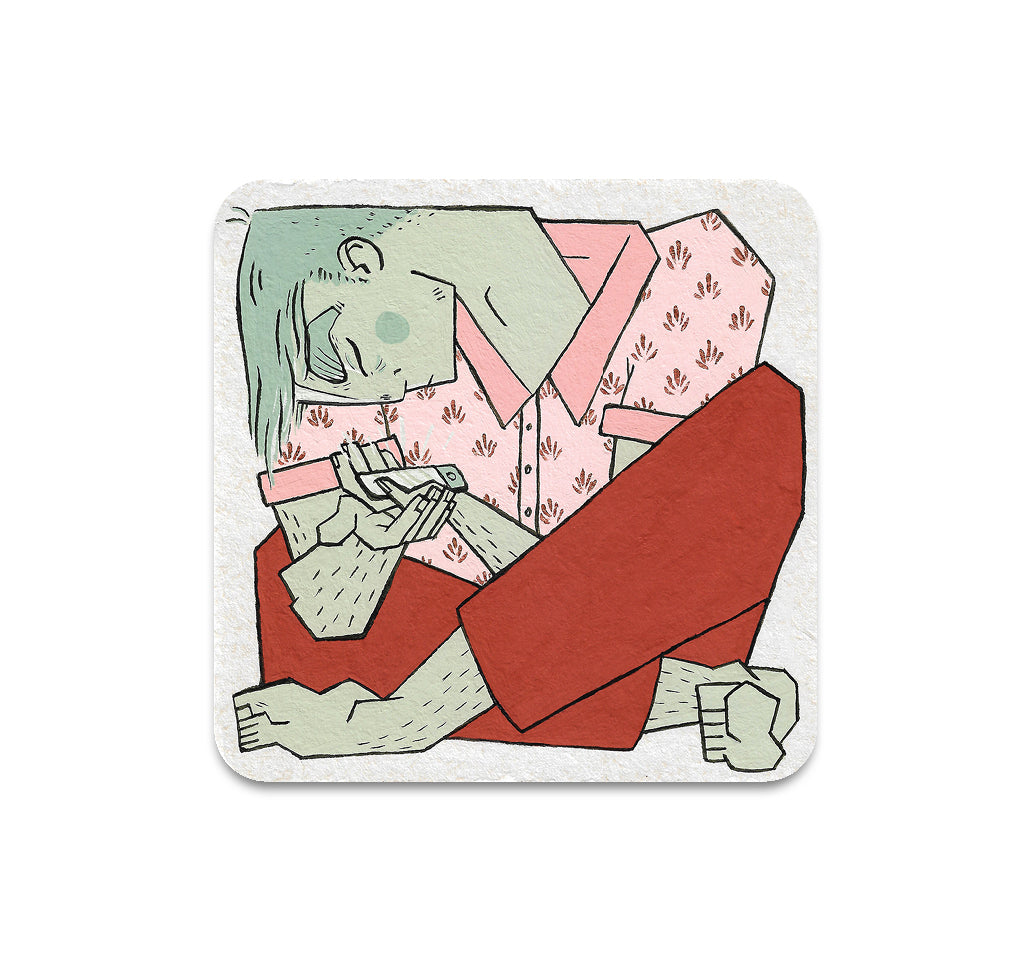 S3 Alex Gold - Good Posture Coaster