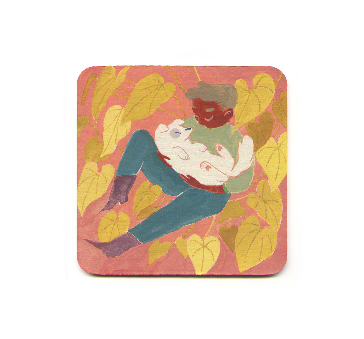 S1 Alice Yang - Hello / Woof Coaster