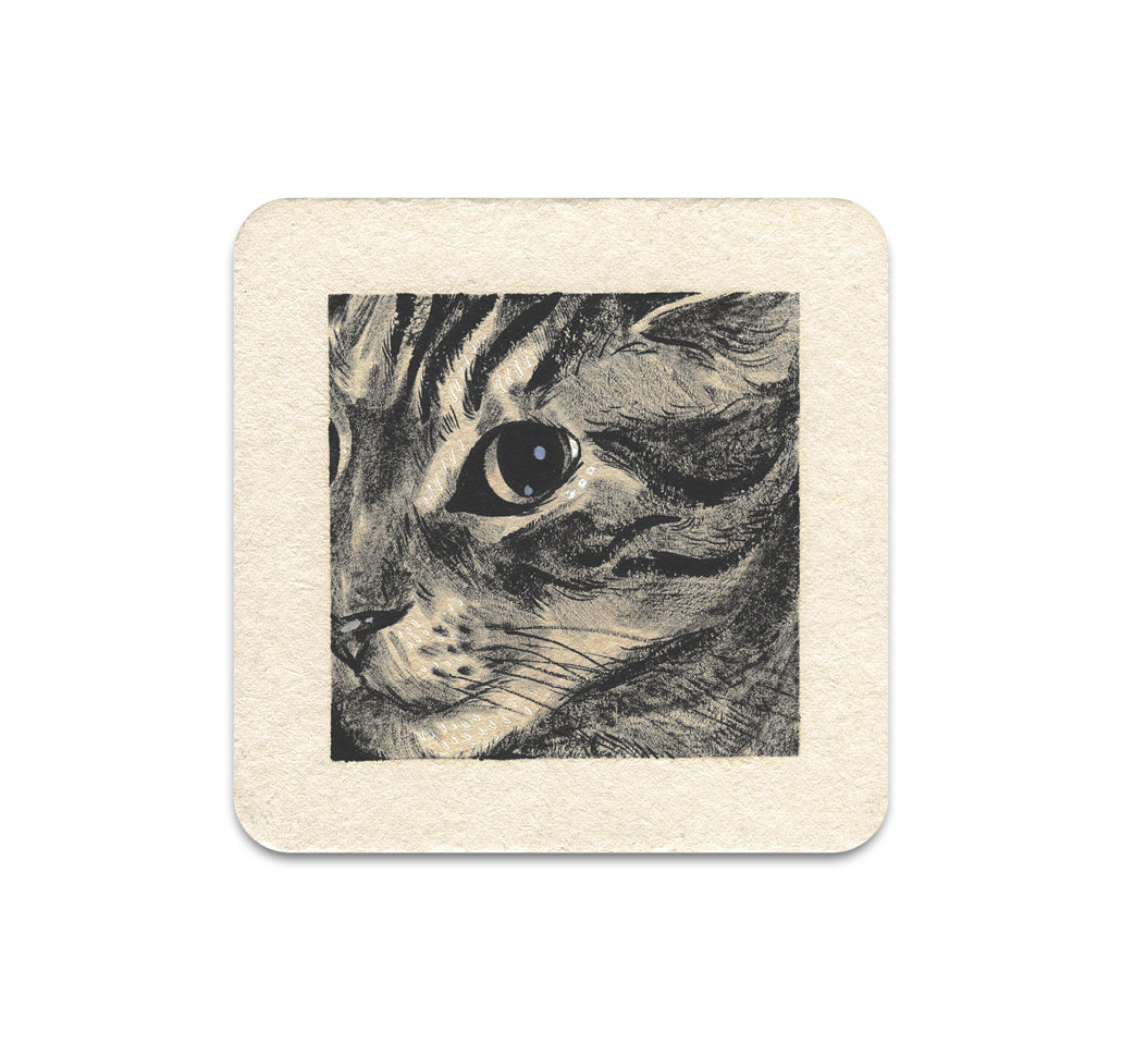 S3 Auden George - Sometimes I Stare Coaster