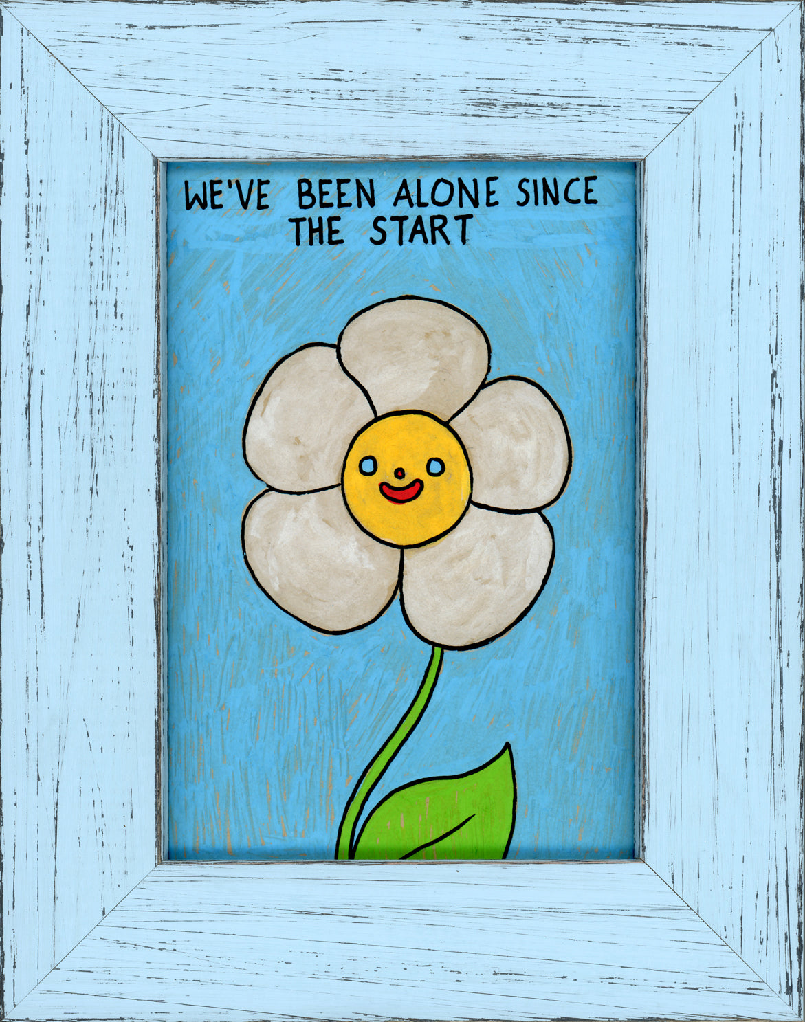 Felicia Chiao - We've Been Alone Since the Start (poster)